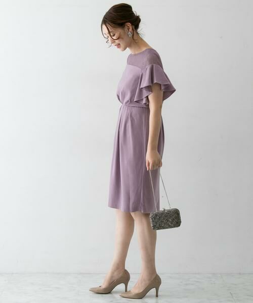 URBAN RESEARCH ROSSO / アーバンリサーチ ロッソ ドレス | デコルテレースフリルドレス | 詳細22