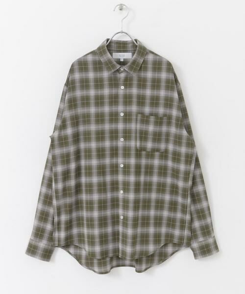 URBAN RESEARCH ROSSO / アーバンリサーチ ロッソ シャツ・ブラウス | 『WEB限定』オンブレチェックリラックスシャツ | 詳細10
