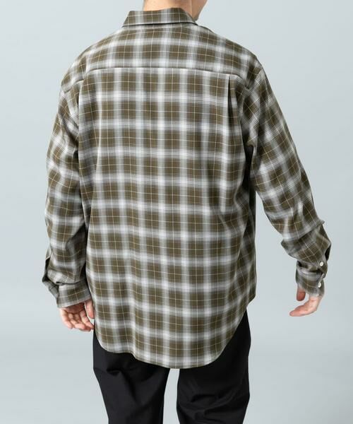 URBAN RESEARCH ROSSO / アーバンリサーチ ロッソ シャツ・ブラウス | 『WEB限定』オンブレチェックリラックスシャツ | 詳細4