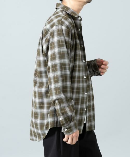 URBAN RESEARCH ROSSO / アーバンリサーチ ロッソ シャツ・ブラウス | 『WEB限定』オンブレチェックリラックスシャツ | 詳細5
