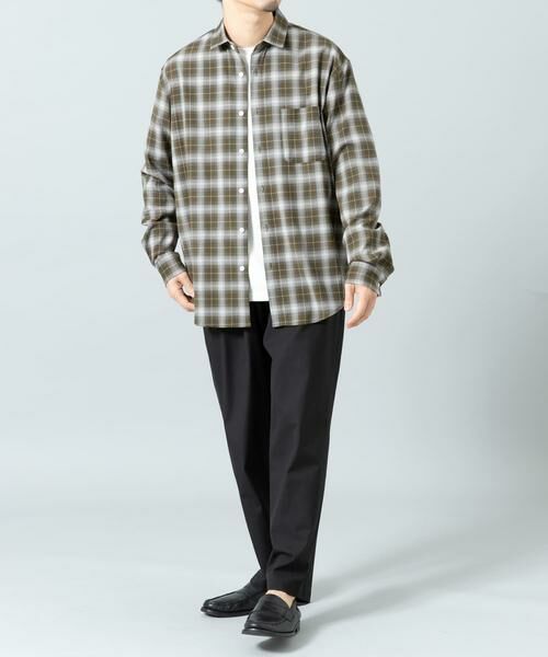 URBAN RESEARCH ROSSO / アーバンリサーチ ロッソ シャツ・ブラウス | 『WEB限定』オンブレチェックリラックスシャツ | 詳細6