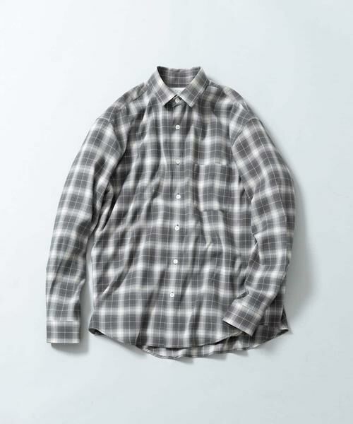 URBAN RESEARCH ROSSO / アーバンリサーチ ロッソ シャツ・ブラウス | 『WEB限定』オンブレチェックリラックスシャツ | 詳細23