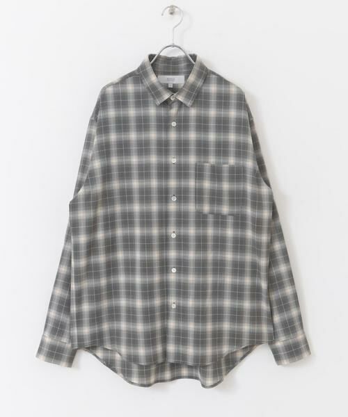 URBAN RESEARCH ROSSO / アーバンリサーチ ロッソ シャツ・ブラウス | 『WEB限定』オンブレチェックリラックスシャツ | 詳細24