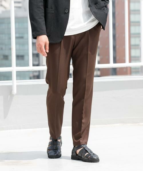 URBAN RESEARCH ROSSO / アーバンリサーチ ロッソ その他パンツ | 『セットアップ対応』『XLサイズあり』カルゼストレッチスラックス | 詳細1