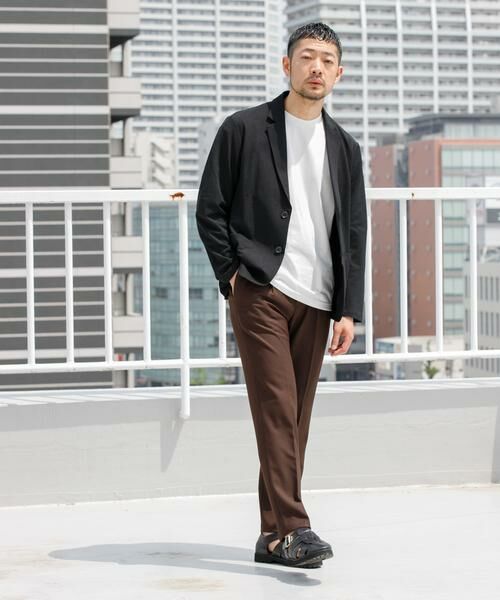 URBAN RESEARCH ROSSO / アーバンリサーチ ロッソ その他パンツ | 『セットアップ対応』『XLサイズあり』カルゼストレッチスラックス | 詳細6