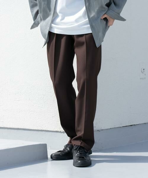 URBAN RESEARCH ROSSO / アーバンリサーチ ロッソ その他パンツ | 『セットアップ対応』『XLサイズあり』カルゼストレッチスラックス | 詳細9