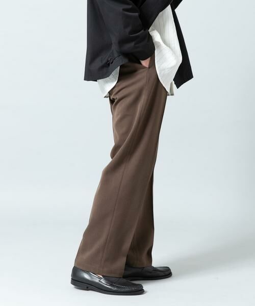 URBAN RESEARCH ROSSO / アーバンリサーチ ロッソ その他パンツ | 『WEB限定』『XLサイズあり』クラシックヘリンボーンストレートパンツ | 詳細1