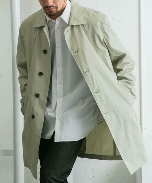 URBAN RESEARCH ROSSO / アーバンリサーチ ロッソ ステンカラーコート | 『撥水』『XLサイズあり』タイプライタースプリングコート | 詳細16