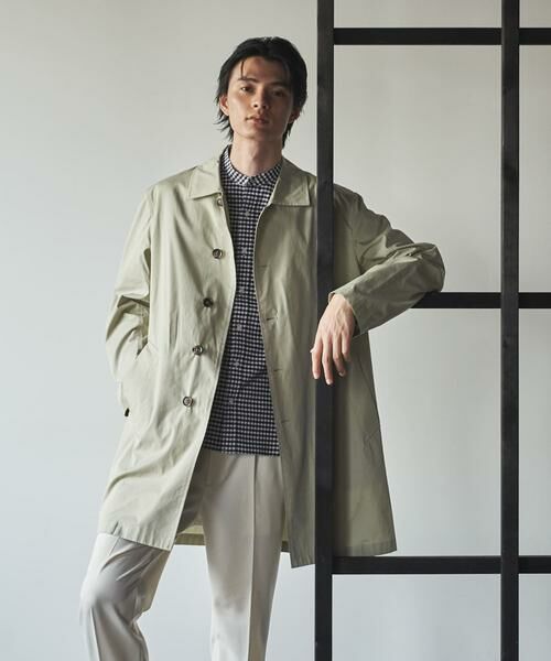 URBAN RESEARCH ROSSO / アーバンリサーチ ロッソ ステンカラーコート | 『撥水』『XLサイズあり』タイプライタースプリングコート | 詳細2