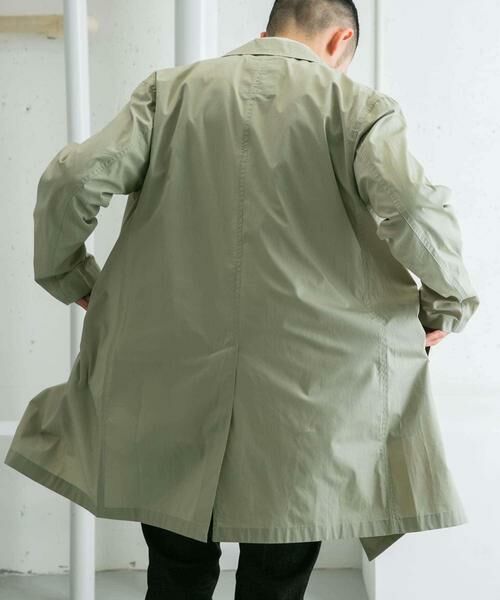 URBAN RESEARCH ROSSO / アーバンリサーチ ロッソ ステンカラーコート | 『撥水』『XLサイズあり』タイプライタースプリングコート | 詳細20