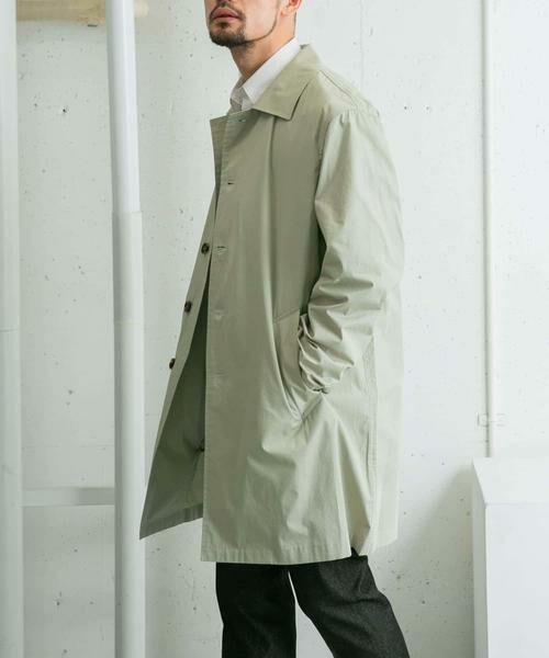 URBAN RESEARCH ROSSO / アーバンリサーチ ロッソ ステンカラーコート | 『撥水』『XLサイズあり』タイプライタースプリングコート | 詳細22
