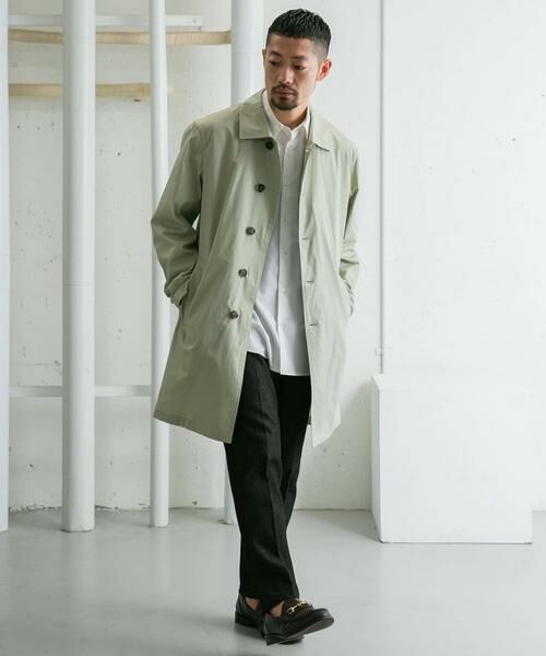 URBAN RESEARCH ROSSO / アーバンリサーチ ロッソ ステンカラーコート | 『撥水』『XLサイズあり』タイプライタースプリングコート | 詳細24