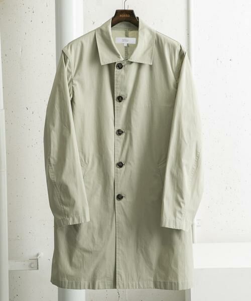 URBAN RESEARCH ROSSO / アーバンリサーチ ロッソ ステンカラーコート | 『撥水』『XLサイズあり』タイプライタースプリングコート | 詳細27