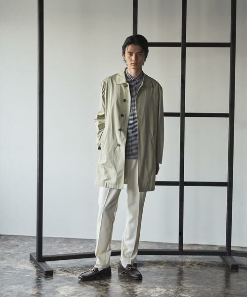 URBAN RESEARCH ROSSO / アーバンリサーチ ロッソ ステンカラーコート | 『撥水』『XLサイズあり』タイプライタースプリングコート | 詳細4