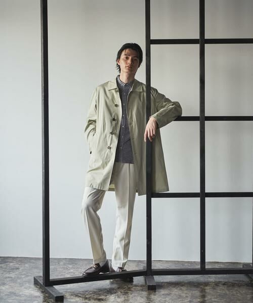 URBAN RESEARCH ROSSO / アーバンリサーチ ロッソ ステンカラーコート | 『撥水』『XLサイズあり』タイプライタースプリングコート | 詳細5