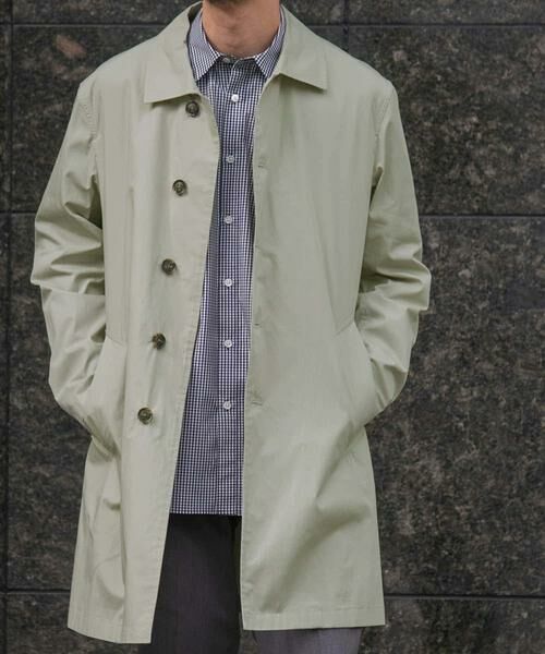URBAN RESEARCH ROSSO / アーバンリサーチ ロッソ ステンカラーコート | 『撥水』『XLサイズあり』タイプライタースプリングコート | 詳細9