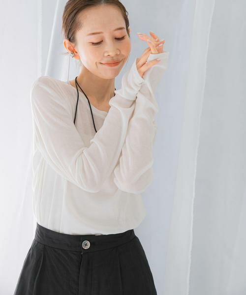 URBAN RESEARCH ROSSO / アーバンリサーチ ロッソ Tシャツ | シアーテレコカットソー | 詳細21