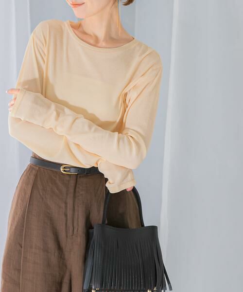 URBAN RESEARCH ROSSO / アーバンリサーチ ロッソ Tシャツ | シアーテレコカットソー | 詳細26