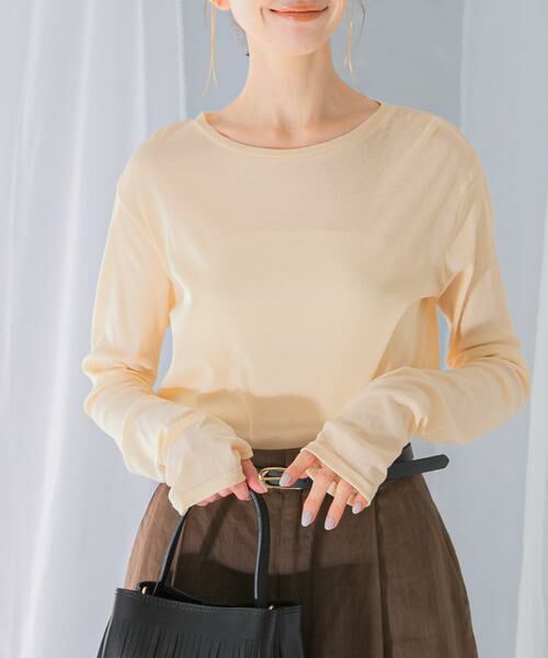 URBAN RESEARCH ROSSO / アーバンリサーチ ロッソ Tシャツ | シアーテレコカットソー | 詳細27