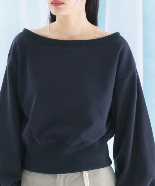 URBAN RESEARCH ROSSO / アーバンリサーチ ロッソ スウェット | オフショルダースウェット | 詳細10