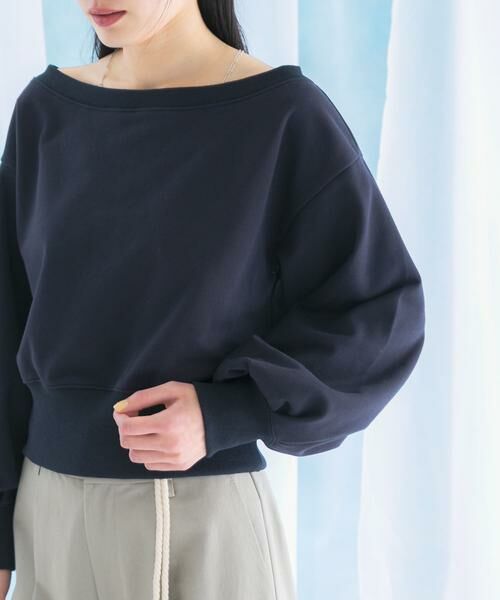 URBAN RESEARCH ROSSO / アーバンリサーチ ロッソ スウェット | オフショルダースウェット | 詳細12