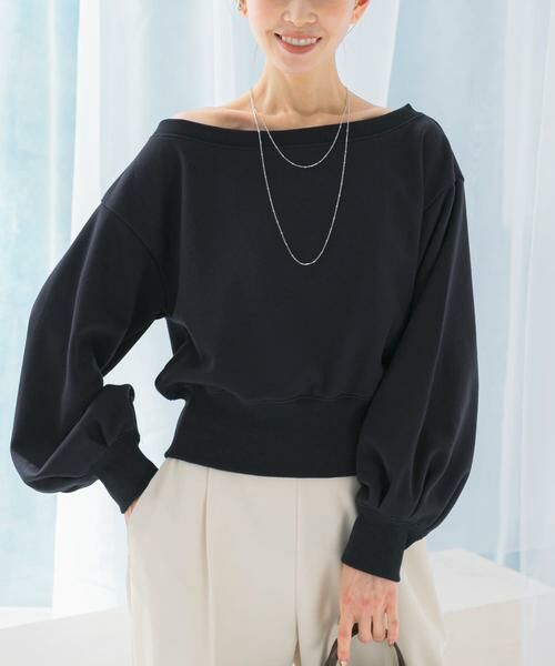 URBAN RESEARCH ROSSO / アーバンリサーチ ロッソ スウェット | オフショルダースウェット | 詳細4