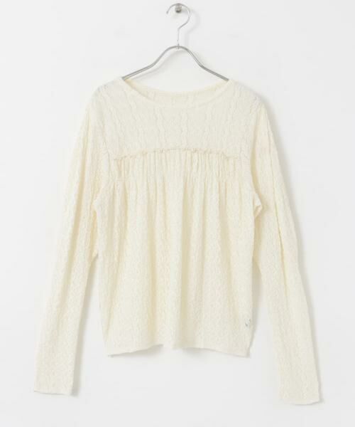 URBAN RESEARCH ROSSO / アーバンリサーチ ロッソ Tシャツ | ストレッチレースプルオーバー | 詳細3