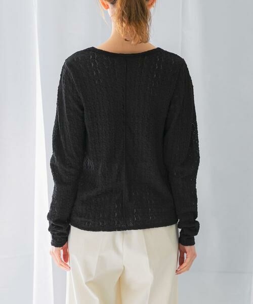 URBAN RESEARCH ROSSO / アーバンリサーチ ロッソ Tシャツ | ストレッチレースプルオーバー | 詳細10