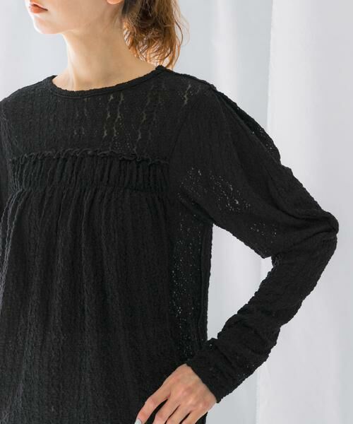 URBAN RESEARCH ROSSO / アーバンリサーチ ロッソ Tシャツ | ストレッチレースプルオーバー | 詳細12