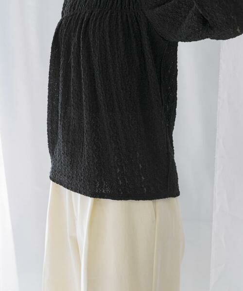 URBAN RESEARCH ROSSO / アーバンリサーチ ロッソ Tシャツ | ストレッチレースプルオーバー | 詳細14