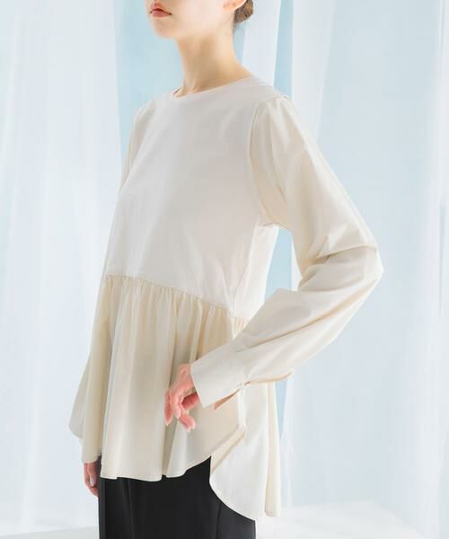 URBAN RESEARCH ROSSO / アーバンリサーチ ロッソ Tシャツ | ペプラムドッキングプルオーバー | 詳細10