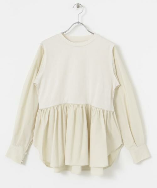 URBAN RESEARCH ROSSO / アーバンリサーチ ロッソ Tシャツ | ペプラムドッキングプルオーバー | 詳細14