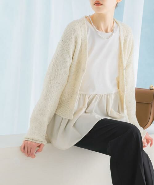 URBAN RESEARCH ROSSO / アーバンリサーチ ロッソ Tシャツ | ペプラムドッキングプルオーバー | 詳細3