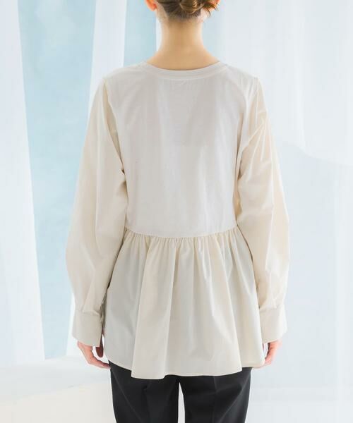 URBAN RESEARCH ROSSO / アーバンリサーチ ロッソ Tシャツ | ペプラムドッキングプルオーバー | 詳細7