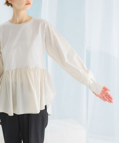 URBAN RESEARCH ROSSO / アーバンリサーチ ロッソ Tシャツ | ペプラムドッキングプルオーバー | 詳細9