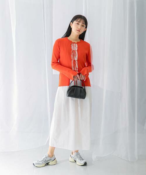 URBAN RESEARCH ROSSO / アーバンリサーチ ロッソ カーディガン・ボレロ | リボンデザインカーディガン | 詳細5