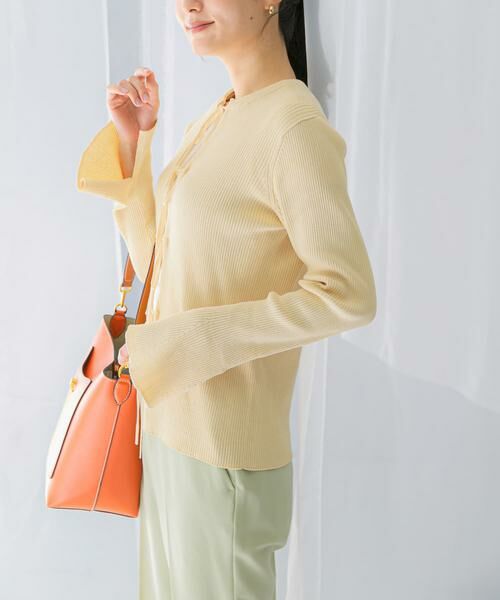 URBAN RESEARCH ROSSO / アーバンリサーチ ロッソ カーディガン・ボレロ | リボンデザインカーディガン | 詳細20