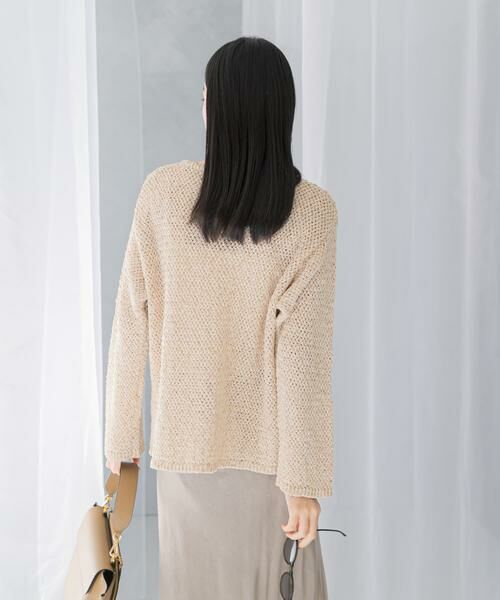 URBAN RESEARCH ROSSO / アーバンリサーチ ロッソ ニット・セーター | 透かし編みラメニット | 詳細21