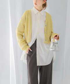 URBAN RESEARCH ROSSO / アーバンリサーチ ロッソ カーディガン・ボレロ | ラメミックスショートカーディガン