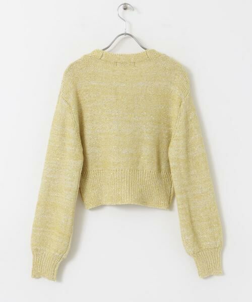 URBAN RESEARCH ROSSO / アーバンリサーチ ロッソ カーディガン・ボレロ | ラメミックスショートカーディガン | 詳細6