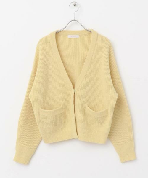 URBAN RESEARCH ROSSO / アーバンリサーチ ロッソ カーディガン・ボレロ | F by ROSSO　コットンブークレ片畦カーディガン | 詳細6