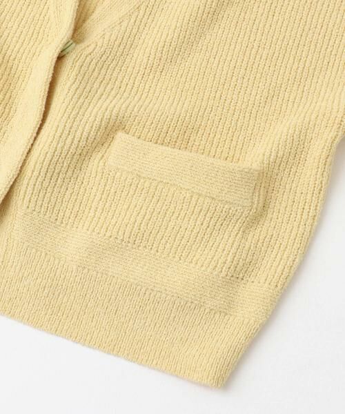 URBAN RESEARCH ROSSO / アーバンリサーチ ロッソ カーディガン・ボレロ | F by ROSSO　コットンブークレ片畦カーディガン | 詳細7