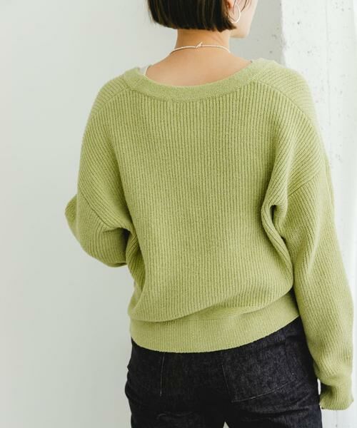 URBAN RESEARCH ROSSO / アーバンリサーチ ロッソ カーディガン・ボレロ | F by ROSSO　コットンブークレ片畦カーディガン | 詳細11