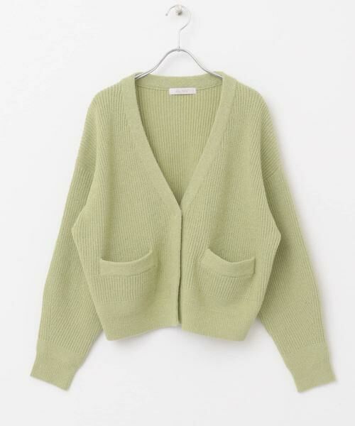 URBAN RESEARCH ROSSO / アーバンリサーチ ロッソ カーディガン・ボレロ | F by ROSSO　コットンブークレ片畦カーディガン | 詳細13