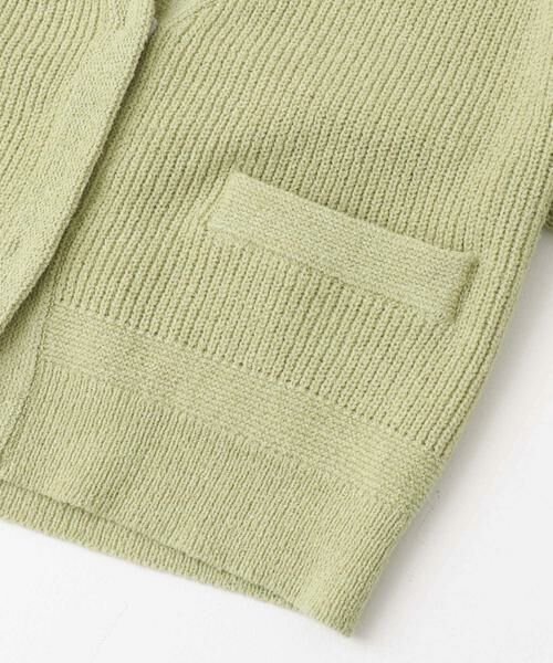 URBAN RESEARCH ROSSO / アーバンリサーチ ロッソ カーディガン・ボレロ | F by ROSSO　コットンブークレ片畦カーディガン | 詳細14