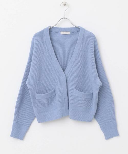 URBAN RESEARCH ROSSO / アーバンリサーチ ロッソ カーディガン・ボレロ | F by ROSSO　コットンブークレ片畦カーディガン | 詳細22