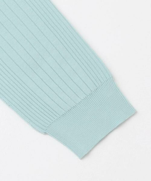 URBAN RESEARCH ROSSO / アーバンリサーチ ロッソ カーディガン・ボレロ | F by ROSSO　ウォッシャブル衿付きリブカーディガン | 詳細7