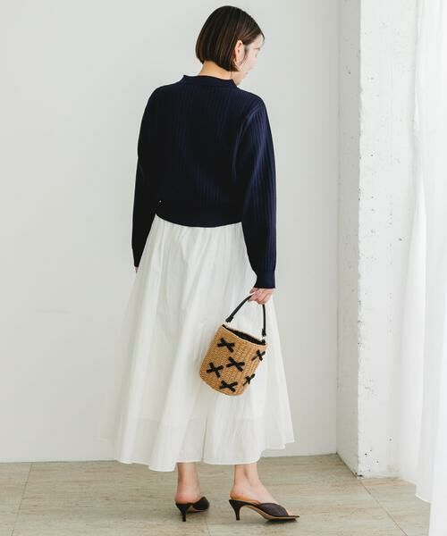 URBAN RESEARCH ROSSO / アーバンリサーチ ロッソ カーディガン・ボレロ | F by ROSSO　ウォッシャブル衿付きリブカーディガン | 詳細13