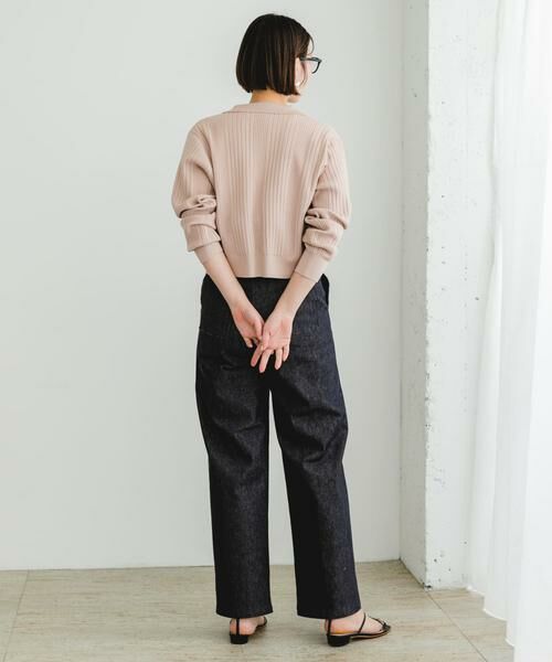 URBAN RESEARCH ROSSO / アーバンリサーチ ロッソ カーディガン・ボレロ | F by ROSSO　ウォッシャブル衿付きリブカーディガン | 詳細23