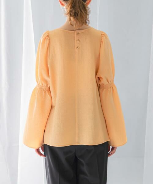 URBAN RESEARCH ROSSO / アーバンリサーチ ロッソ シャツ・ブラウス | シャーリングベルスリーブブラウス | 詳細10